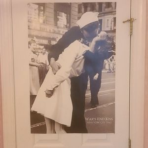 War's End Kiss Poster